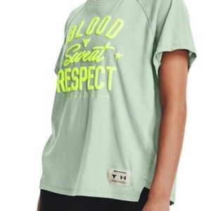 Under Armour Mint Green Graphic Tee